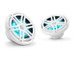 JL Audio M3-650X-S-Gw-i M3 Series 6.5" 60W RMS Marine Speakers with RGB LED Lighting and White Sport Grilles