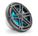 JL Audio M3-770X-S-GM-I M3 Series 7.7" 70W RMS Marine Speakers with RGB LED Lighting and Gunmetal Sport Grilles