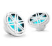 JL Audio M3-770X-S-GW-I M3 Series 7.7" 70W RMS Marine Speakers with RGB LED Lighting and White Sport Grilles