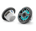 JL Audio M6-650X-S-GmTi-i M6 Series 6.5" 75W RMS Marine Speakers with LED Lights - Gunmetal Sport Grille 