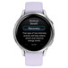 Garmin Venu 4 Fitness & Health Smartwatch – Silver with Periwinkle Silicone Band