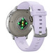Garmin Venu 4 Fitness & Health Smartwatch – Silver with Periwinkle Silicone Band