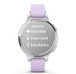 Garmin Lily 2 Active Sports & Fitness Smartwatch - Slate with Purple Jasmine Silicone Band