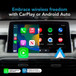 AutoSky WCPAA-DUAL AI Box Lite Plus 2.0 with Wireless CarPlay & Android Auto