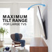 Sanus VLT7B3 Premium Advanced Tilt 4D TV Mount for 42-90"