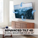 Sanus VLT7B3 Premium Advanced Tilt 4D TV Mount for 42-90"