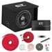 CT Sounds BP-TROPO-1X12D2 Complete Bass Package with Sub Box, Amp, and Wiring Kit