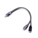 Rockford Fosgate RFIY-1M Twisted Pair Y-Adapter 1 Male To 2 Female