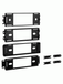 Metra 99-7301 Single DIN Installation Multi-Kit for Select 1986-2005 Hyundai/Mitsubishi Vehicles
