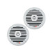 Cerwin Vega XM65W RPM XED 6.5" 30W RMS 2-Way Marine Grade Coaxial Speakers - White