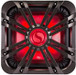 Kicker 11L710GLC 10" Square Subwoofer LED Grille - Charcoal