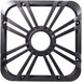 Kicker 11L710GLC 10" Square Subwoofer LED Grille - Charcoal