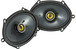 Kicker 46CSC684 CS Series 6"x8" 75W RMS 2-Way Car Speakers