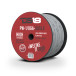 DS18 PW-1/0GA-50 1/0 Gauge CCA Power/Ground Wire - 50ft Spool 