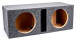 QPower HD210 Dual 10" Vented Heavy Duty Subwoofer Enclosure 