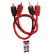 DS18 RCA-1FT Ultra Flex 1ft RCA Cable 