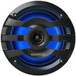 Kenwood KFC-1673MRBL 6.5" 75W RMS 2-Way Marine Speakers with RGB Lightning - Black