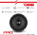 DS18 PRO-X8M 8" Mid-Range Loudspeaker 275W RMS - 8 Ohm