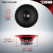 DS18 PRO-X10.4M PRO-X 10” 300W RMS Mid-Range Loudspeaker - 4 Ohm