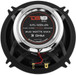 DS18 EXL-SQ5.25 5.25" 2-Way Coaxial Speakers 80 Watts RMS 