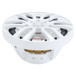 DS18 NXL-6 6.5" 100W RMS 2-Way Coaxial Marine Speaker With LED RGB Lights - White