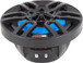 DS18 NXL-8/BK NXL 8" 2-Way Coaxial Marine Speaker With LED RGB Lights 125W RMS - Black