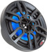 DS18 NXL-8/BK NXL 8" 2-Way Coaxial Marine Speaker With LED RGB Lights 125W RMS - Black