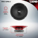 DS18 PRO-SM8.2 8" 250W RMS Shallow Water Resistant Mid-Range Loudspeaker - 2 Ohm