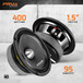 PRV Audio 6MR400-4 BULLET 6.5" Midrange Bullet Loudspeaker - 4 Ohm