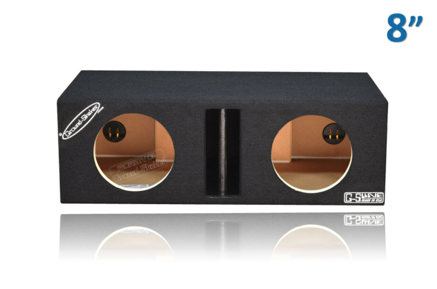 8" Dual Subwoofer Boxes 