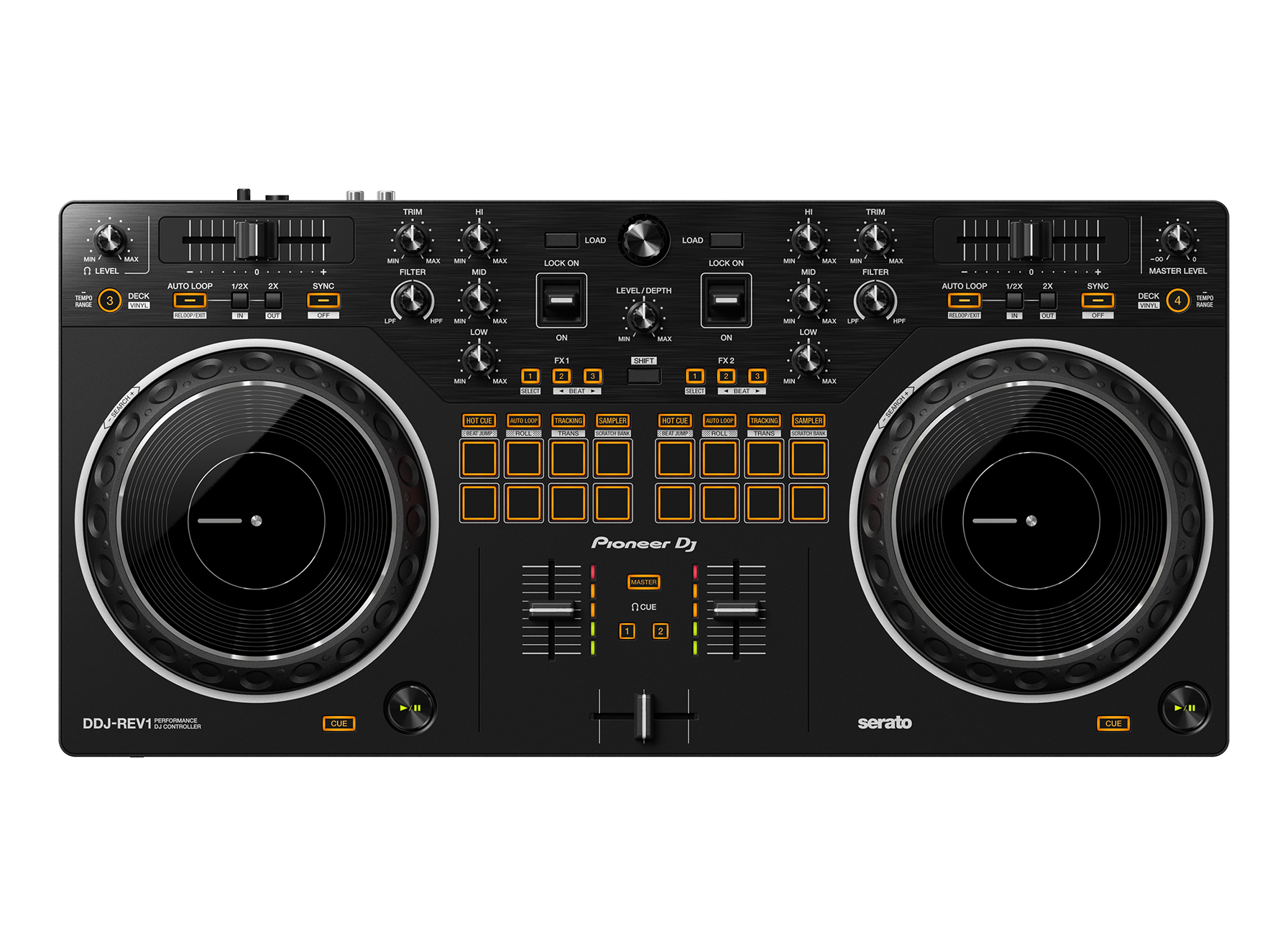 Pioneer DJ DDJ-REV1 DJコントローラー Pioneer DJ DDJ-RR 2-Channel Rekordbox DJ Controller - Singh