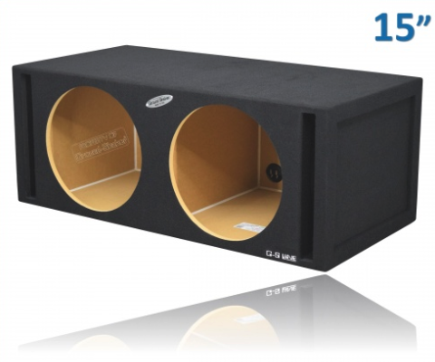 15" Dual Subwoofer Boxes 
