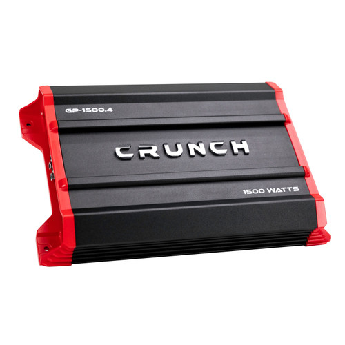 Crunch GP1500.4 Ground Pounder 1500 Watt 4Channel Car Audio Amplifier
