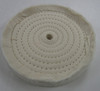 SPIRAL SEWN COTTON WHEEL 6 X 7/8