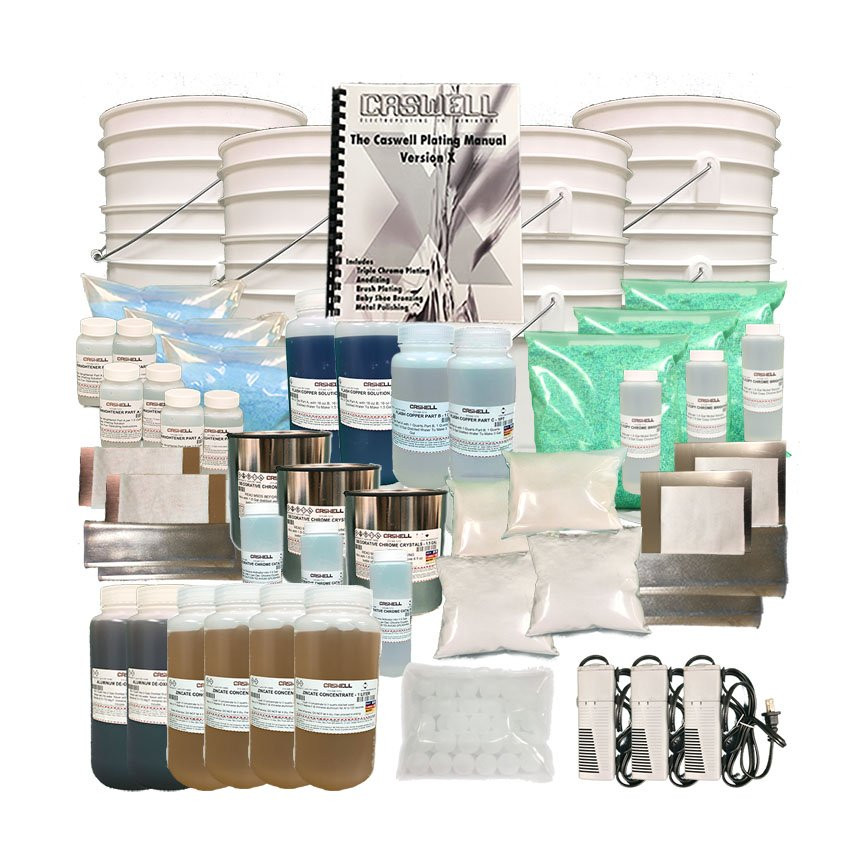 Triple Chrome Plating Kit 4.5 Gal Caswell Inc
