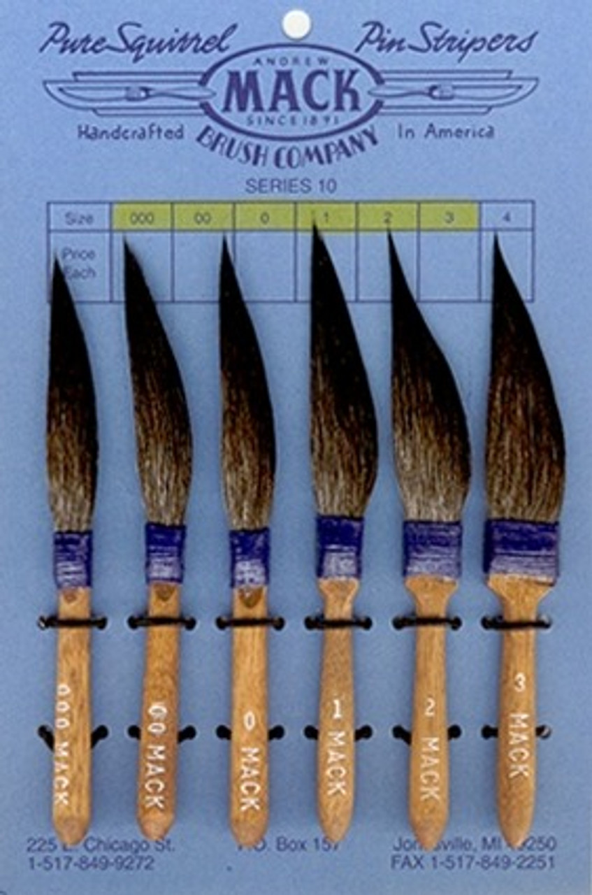 ORIGINAL MACK PINSTRIPING BRUSH 7/32