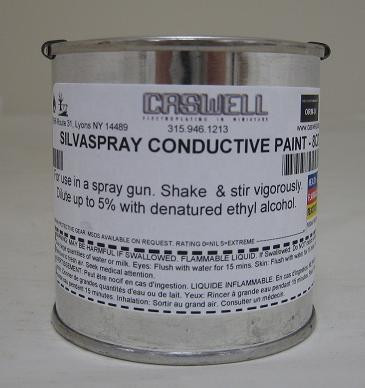 non conductive spray coating