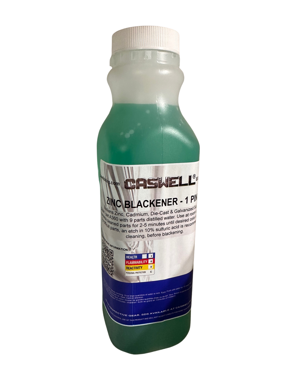 SILVER BRUSH PLATING SOLUTION 1 PT - Caswell Inc