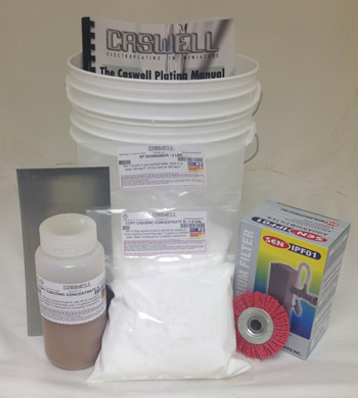 Copy Cad & Zinc Plating Kit - 15 Gal