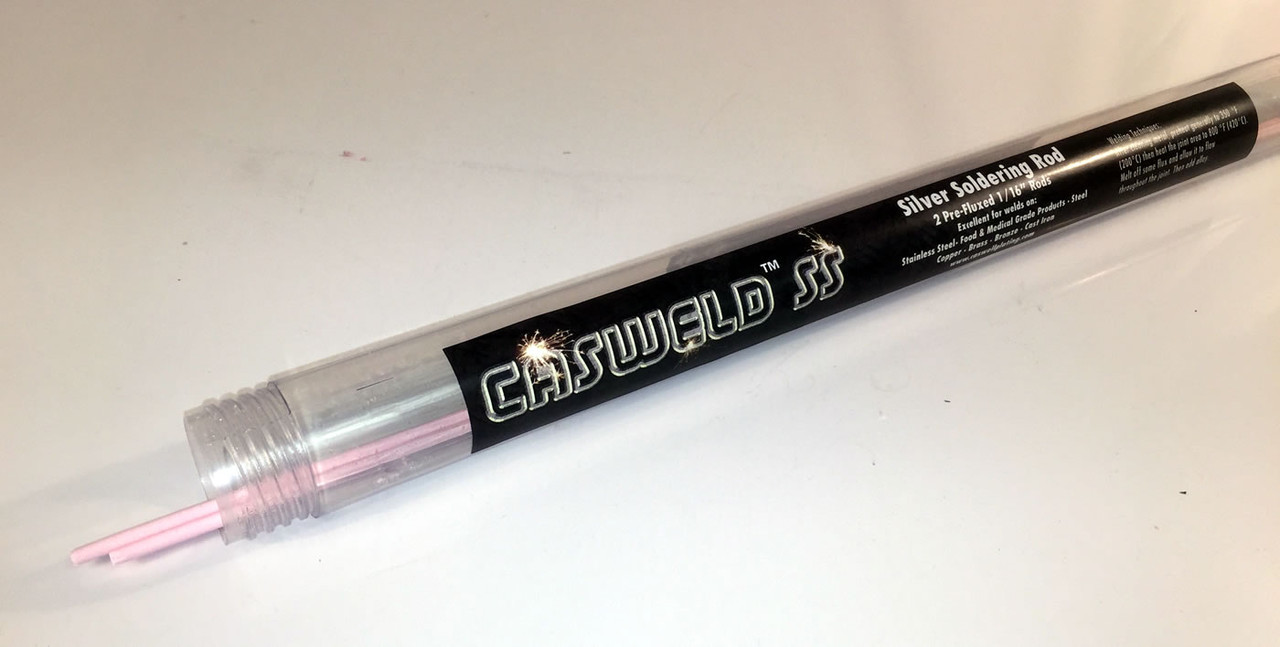 Casweld™ Silver Solder Rods - 1/16 x 2 Rods