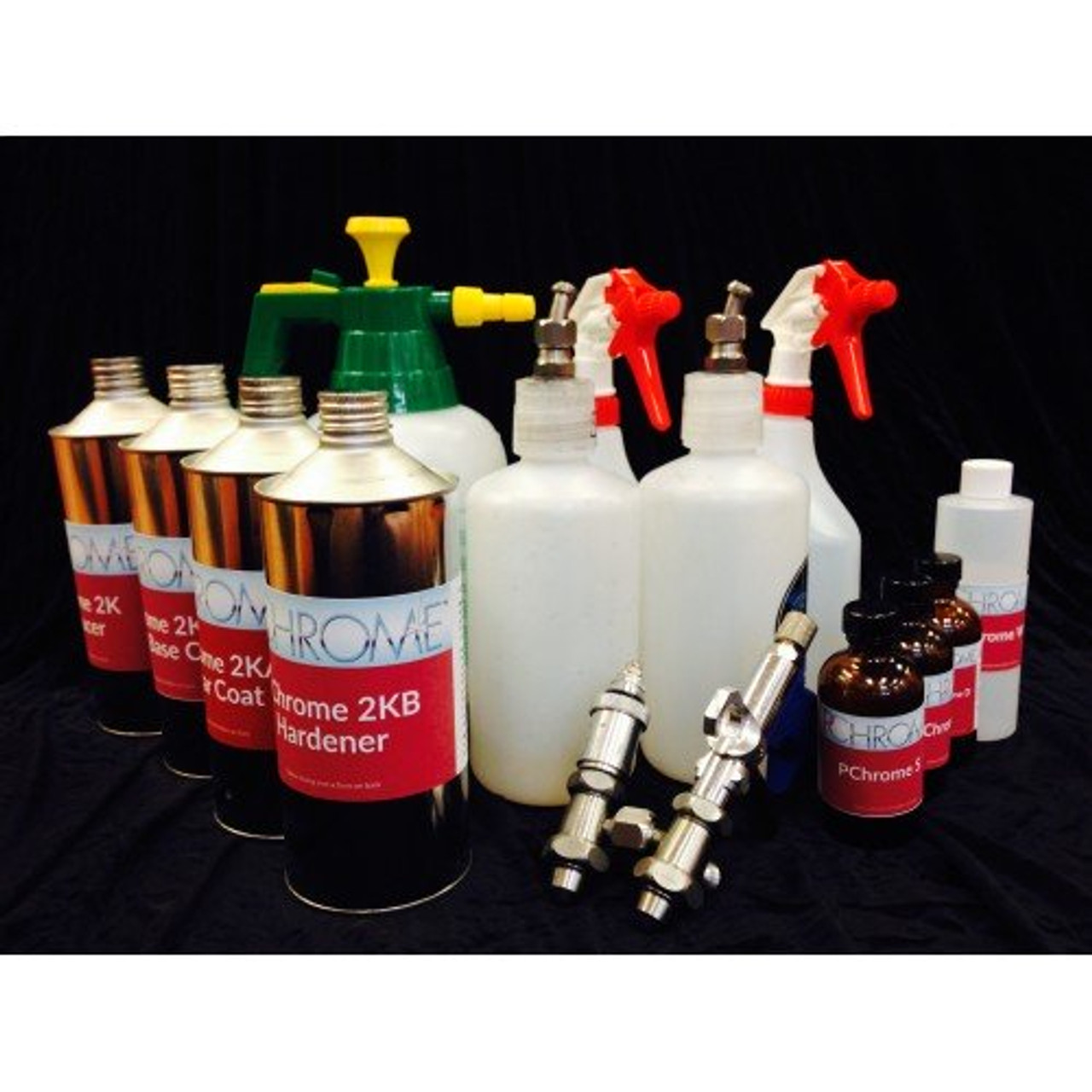 Spray On Chroming System - Professional Kit - 125 sq ft+