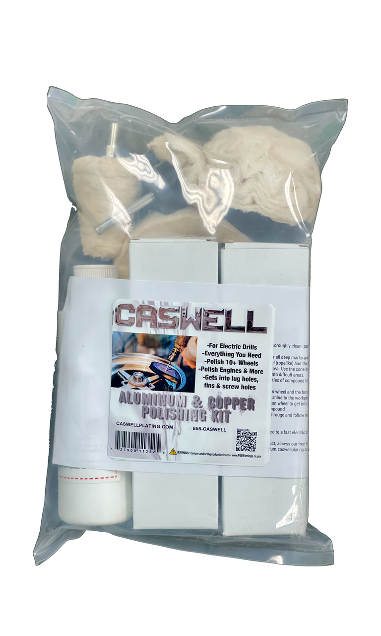 Aluminum & Copper Alloy Polishing Kit - Caswell Inc