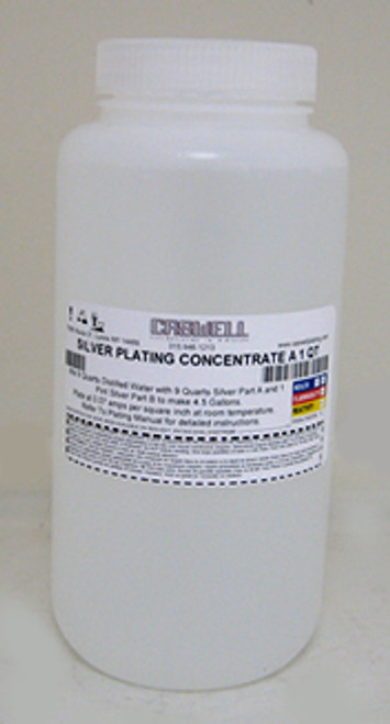 SILVER PLATING CONCENTRATE B 1 QT - Caswell Inc