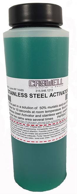 STAINLESS STEEL ACTIVATOR - 8OZ