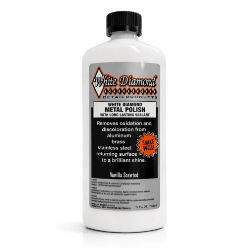 White Diamond Metal Polish with Long Lasting Sealant