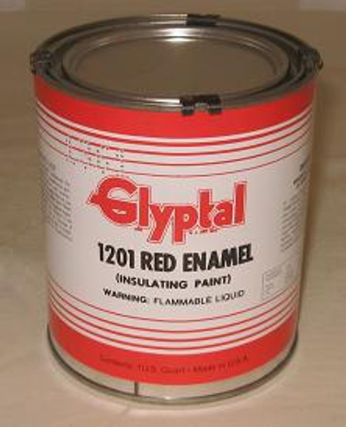 GLYPTAL BRUSH ON RED ENAMEL - 1 QT