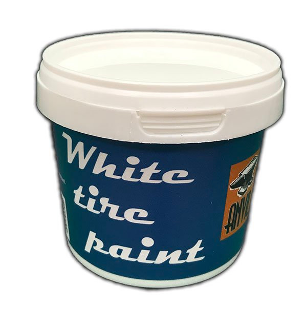 White Wall Tire Paint 250ml Caswell Inc