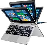 Lenovo - Yoga 710 2-in-1 11.6" Touch-Screen Laptop - Intel Pentium - 4GB Memory - 128GB Solid State Drive - Silver