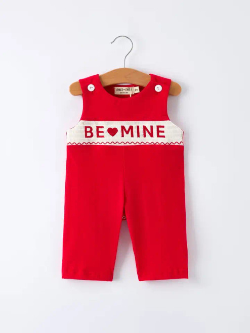 Be Mine Boy's Romper