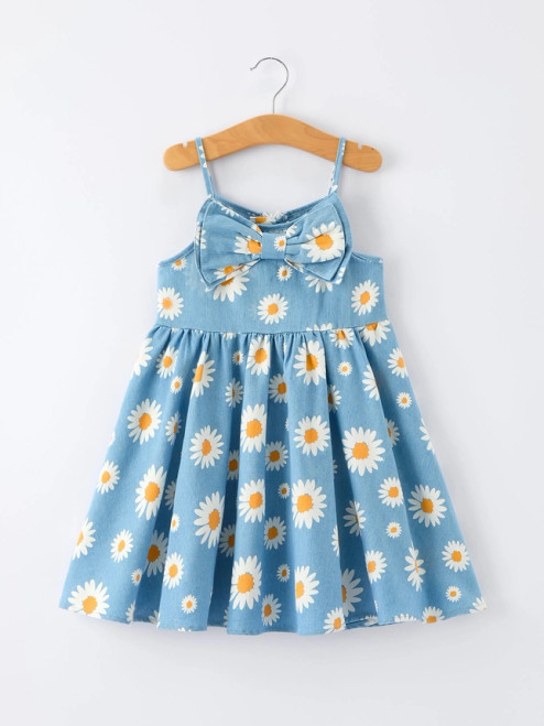 Denim Daisy Dress